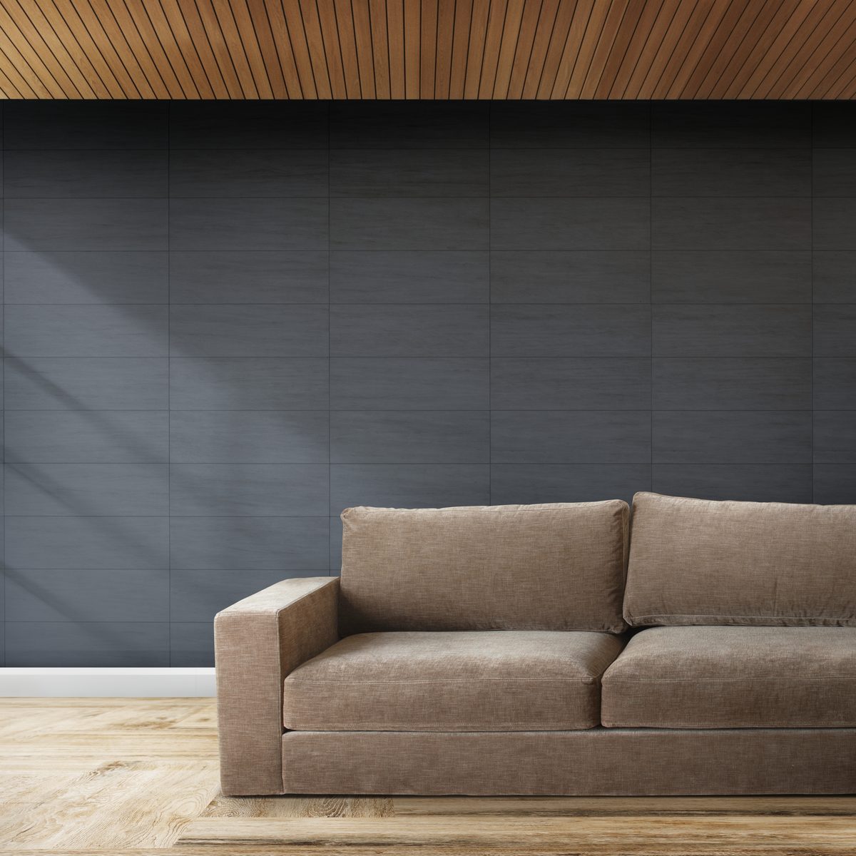 Grey Feature Wall